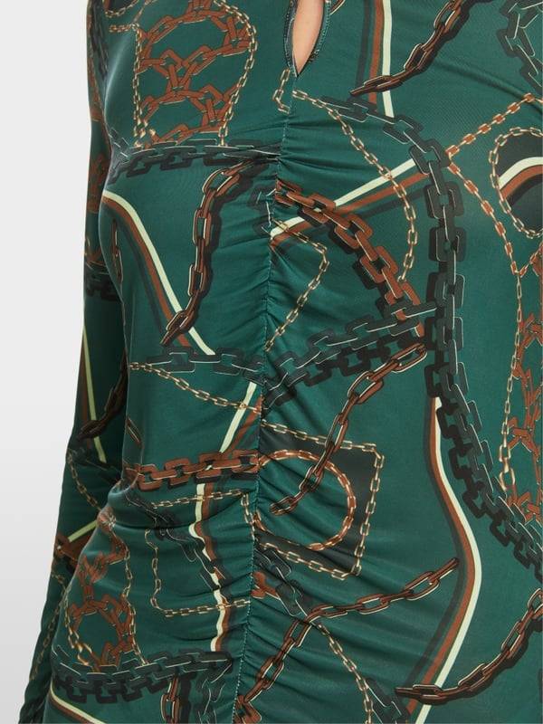 Marc Cain T-Shirt im Ketten-Print Begrenztes Angebot