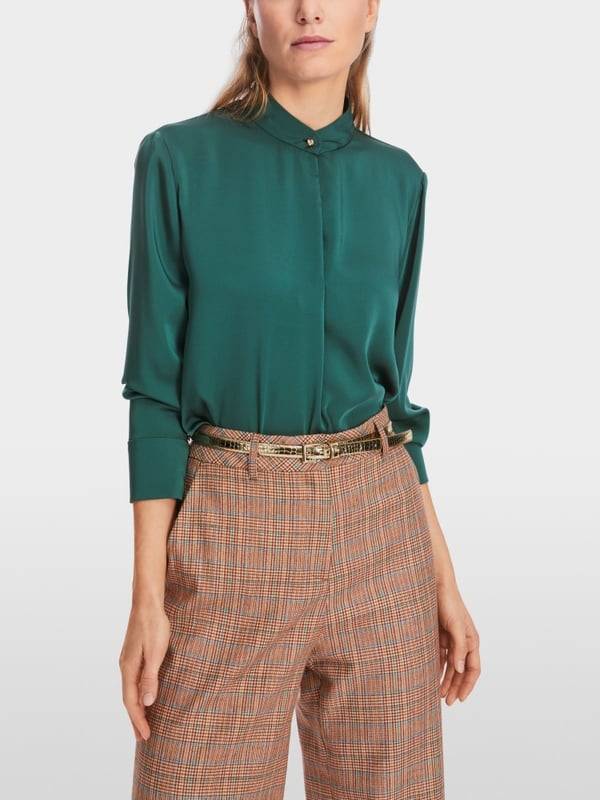 Marc Cain Bluse mit Stehkragen Online Shopping