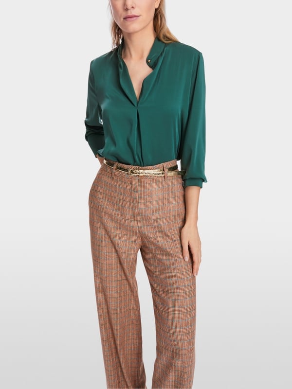Marc Cain Bluse mit Stehkragen Online Shopping