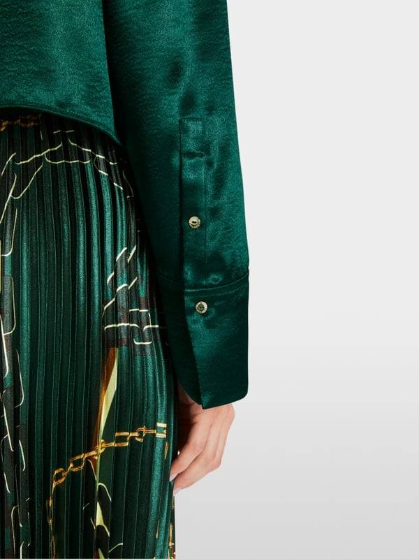 Marc Cain Samtige Bluse Exklusivangebot