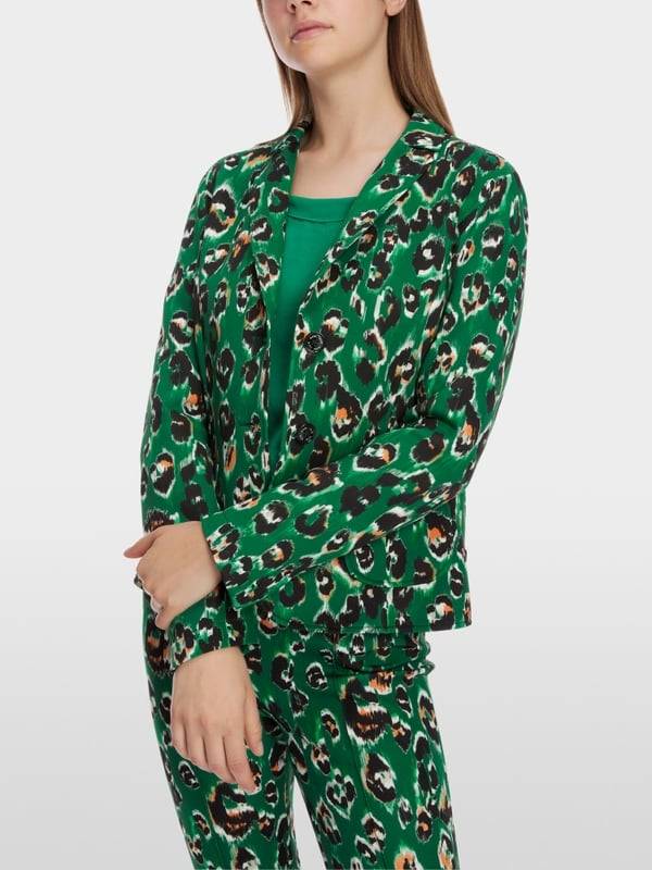 Marc Cain Blazer im Greo-Print auf Scuba-Jersey Tägliche Deals
