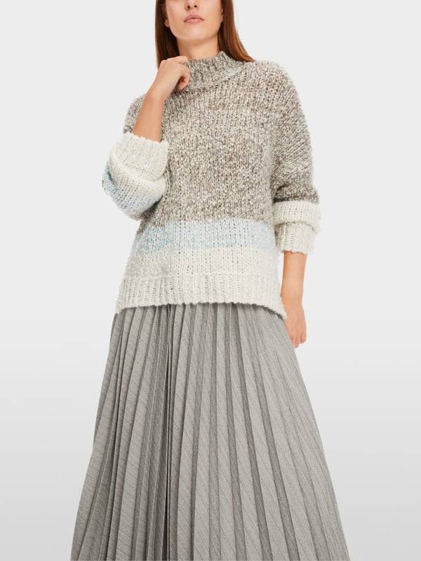 Marc Cain Oversized Sweater Knitted in Germany Super Rabatt