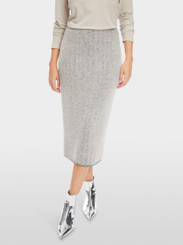 Marc Cain Schmaler Midirock Knitted in Germany Begrenzt auf 3 Tage
