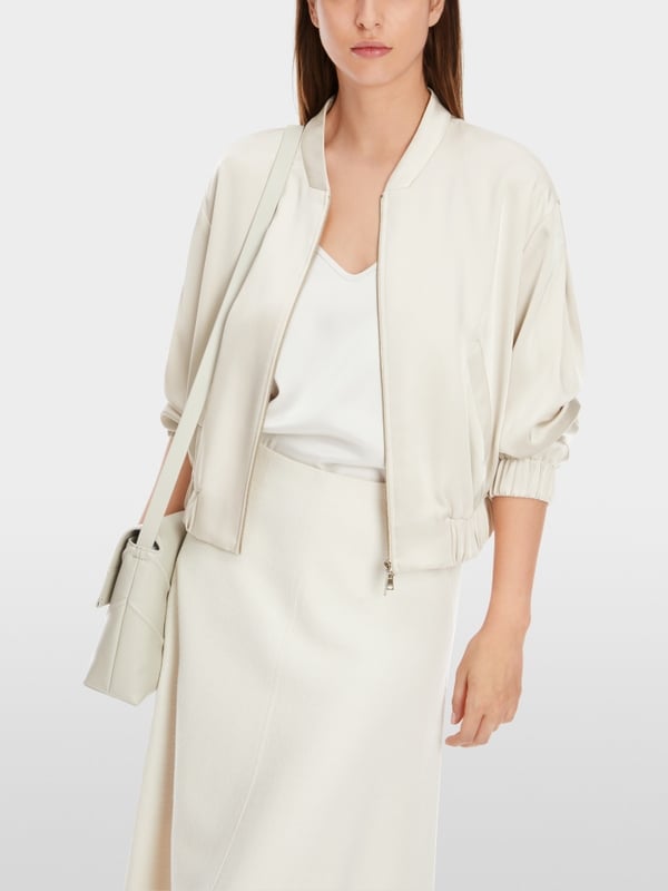 Marc Cain Oversized Jacke im Blouson-Stil 50% Rabatt für begrenzte Zeit