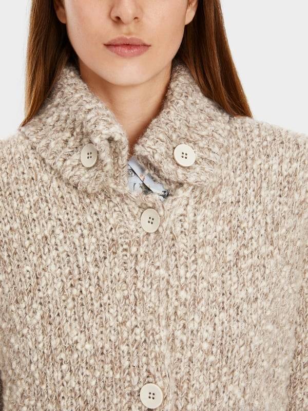 Marc Cain Kurzer Mantel Knitted in Germany Sonderangebot