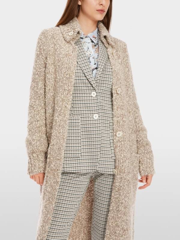 Marc Cain Kurzer Mantel Knitted in Germany Sonderangebot