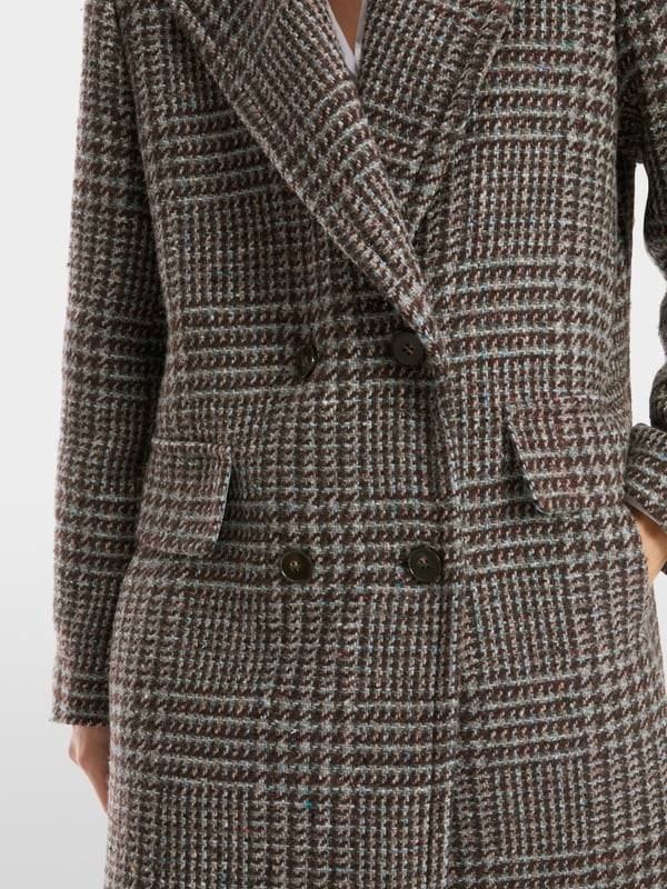 Marc Cain Langer Blazer-Mantel in Vintage-Karo Saisonschlussverkauf