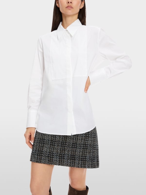 Marc Cain Hemdbluse mit Plastron-Effekt Cyber Monday