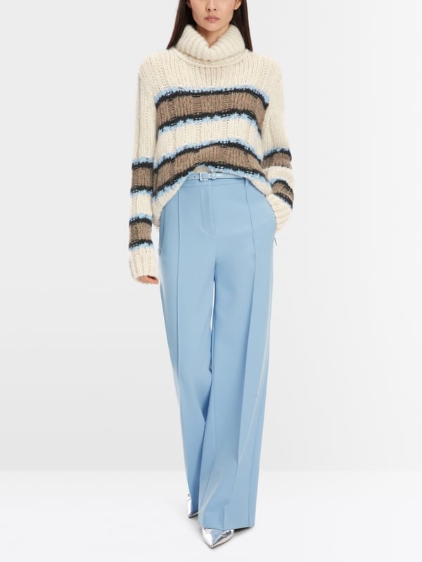 Marc Cain Sweater mit Streif - Knitted in Germany Muttertagsangebot