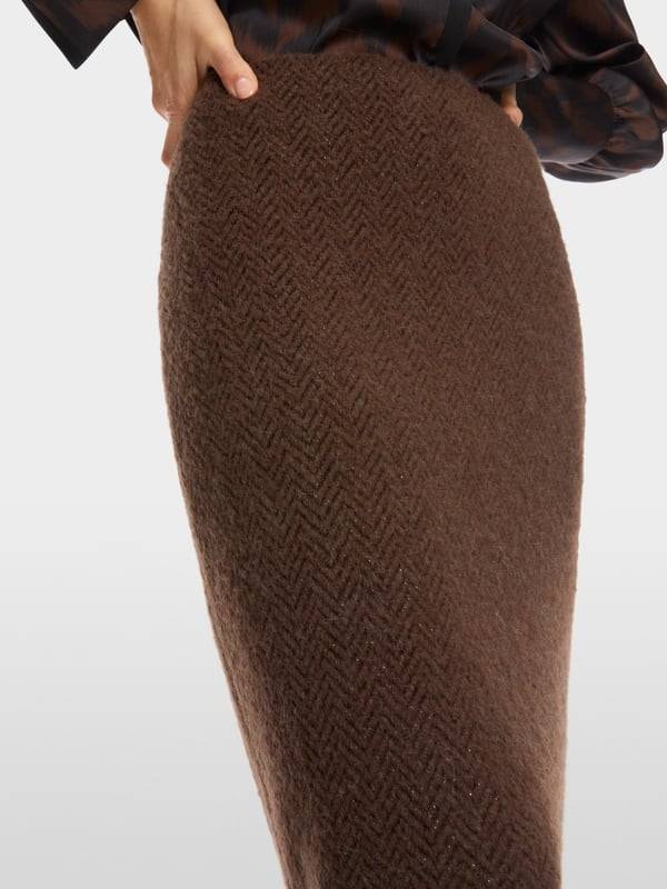Marc Cain Schmaler Midirock Knitted in Germany Lagerräumung