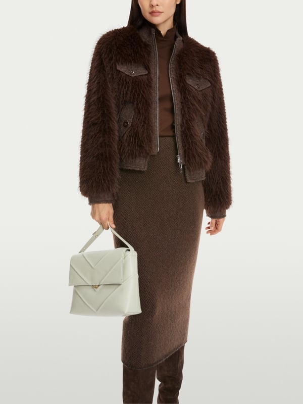Marc Cain Outdoorjacke in Fun Fur Heißer Verkauf