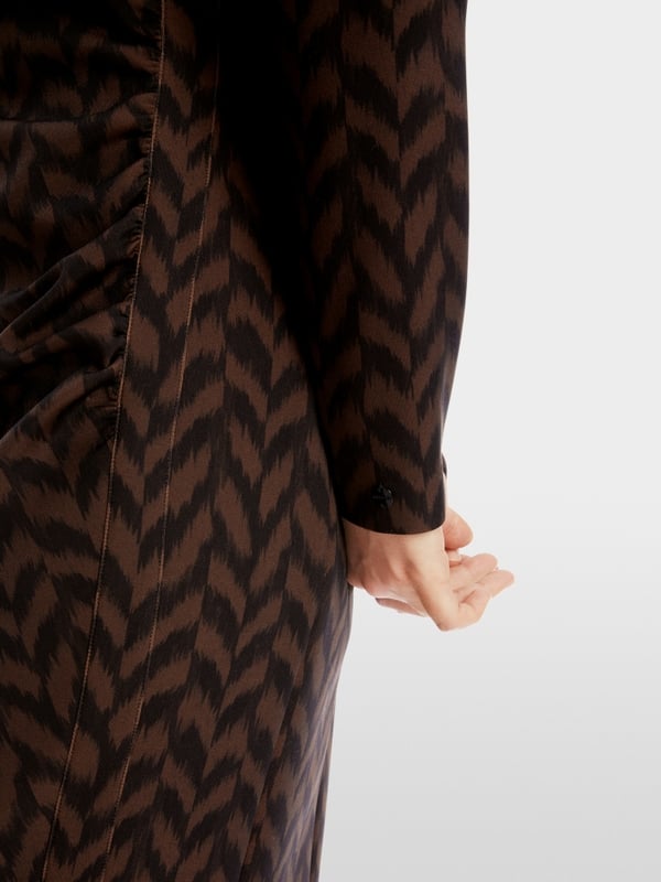 Marc Cain Kurzes Kleid mit Drapierung VIP-Rabatte