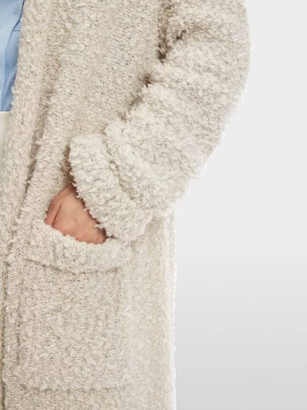 Marc Cain Cardigan in Bouclé Knitted in Germany JETZT KAUFEN