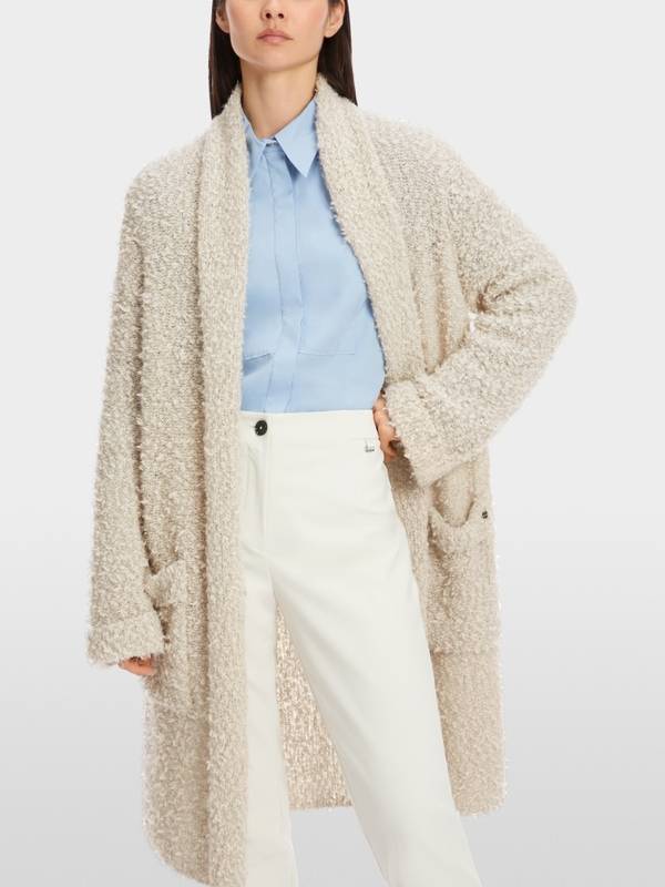 Marc Cain Cardigan in Bouclé Knitted in Germany JETZT KAUFEN