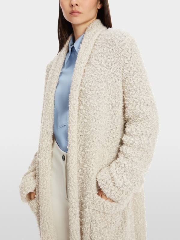 Marc Cain Cardigan in Bouclé Knitted in Germany JETZT KAUFEN
