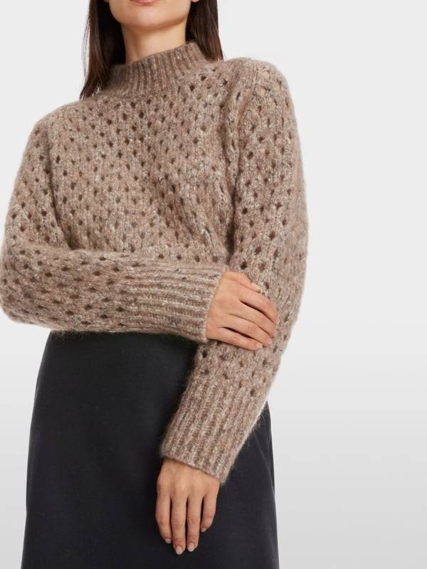 Marc Cain Sweater mit Mohair - Knitted in Germany Letzte 2 Tage