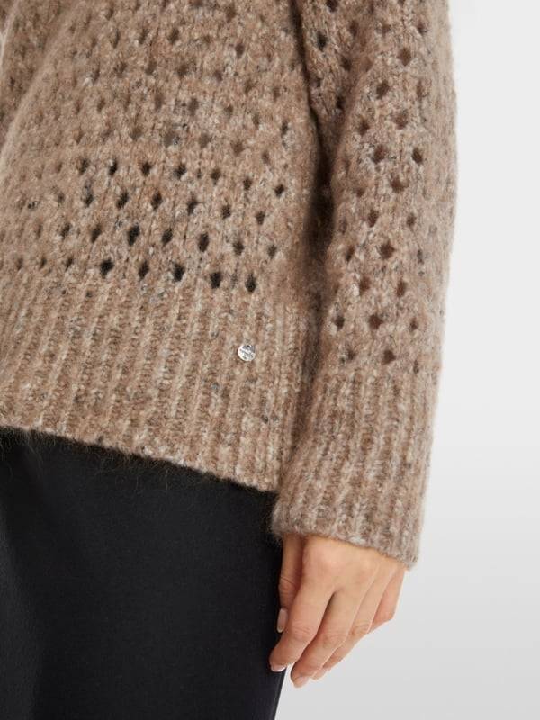 Marc Cain Sweater mit Mohair - Knitted in Germany Letzte 2 Tage