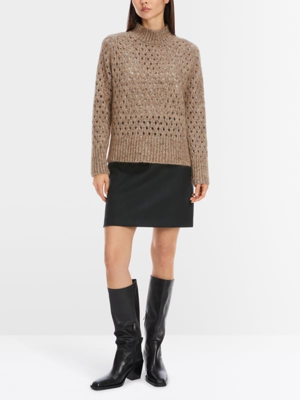 Marc Cain Sweater mit Mohair - Knitted in Germany Letzte 2 Tage