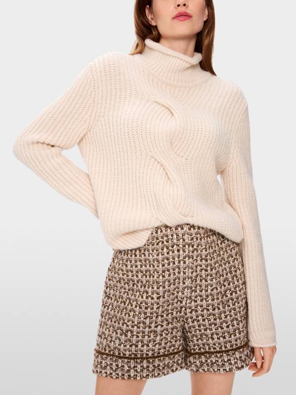 Marc Cain Sweater mit Zopf - Knitted in Germany Zeitbegrenzte Promotion