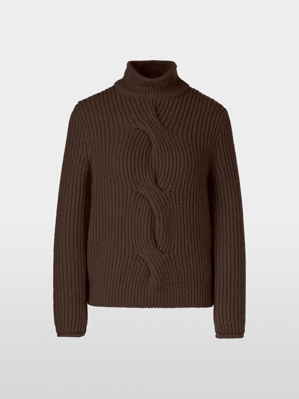 Marc Cain Sweater mit Zopf - Knitted in Germany Bis zu 60% Rabatt