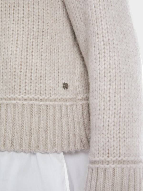 Marc Cain Kurzer Sweater Knitted in Germany Vierteljährliche Förderung