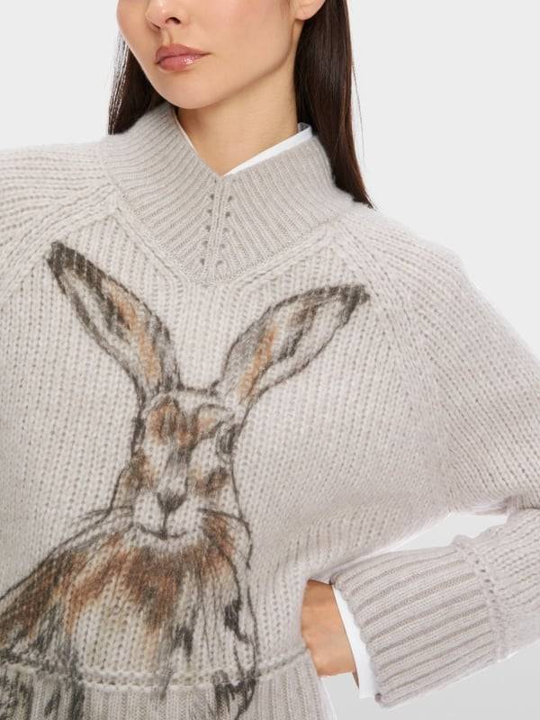 Marc Cain Kurzer Sweater Knitted in Germany Vierteljährliche Förderung