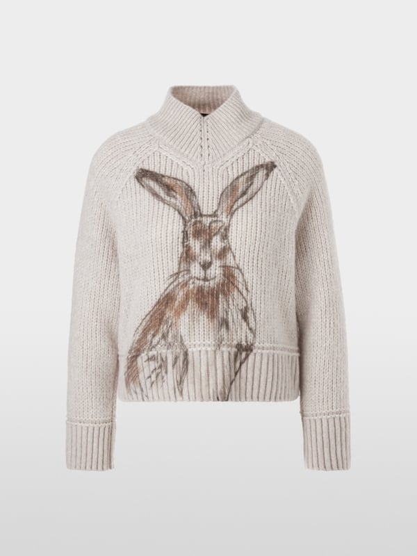 Marc Cain Kurzer Sweater Knitted in Germany Vierteljährliche Förderung