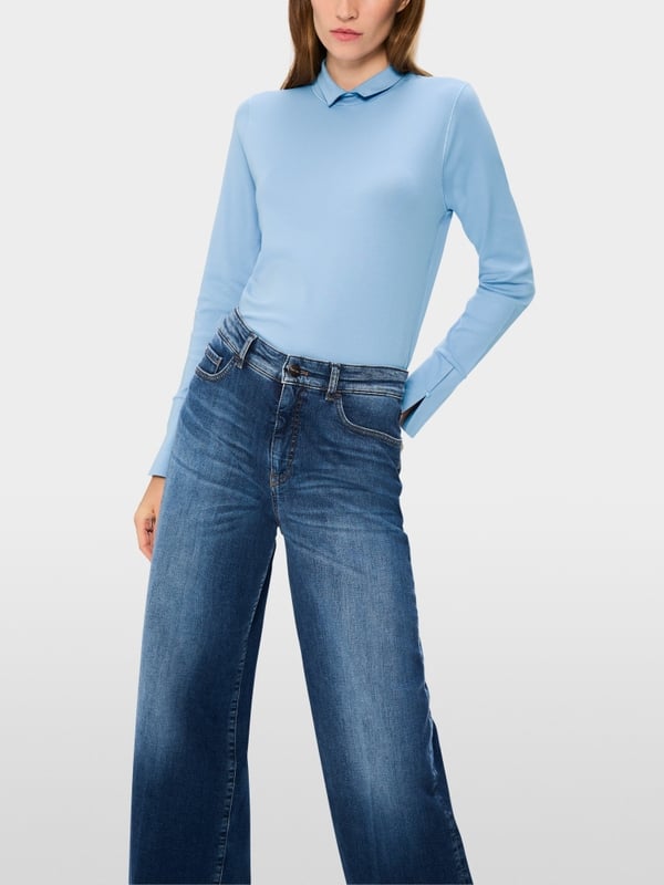 Marc Cain Langärmliges T-Shirt 50% Rabatt mit kostenlosem Versand