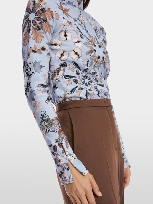 Marc Cain Longsleeve mit Rollkragen Kostenloser Versand international