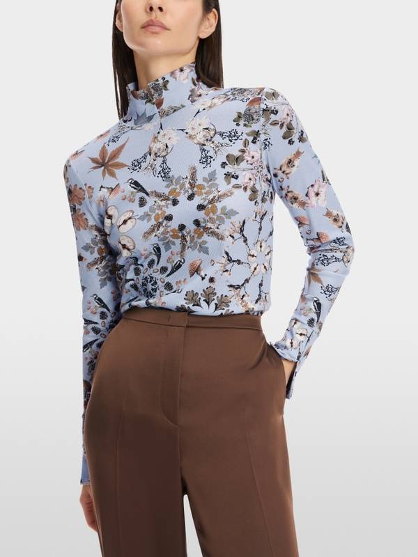 Marc Cain Longsleeve mit Rollkragen Kostenloser Versand international