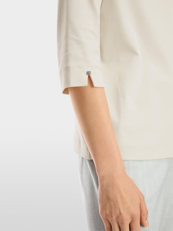 Marc Cain Elegantes T-Shirt mit Stehkragen Im Verkauf