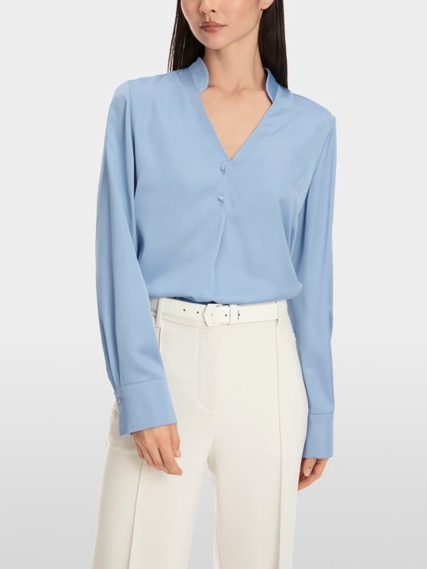 Marc Cain Schlupfbluse aus Satin Rabatte dieses Monats