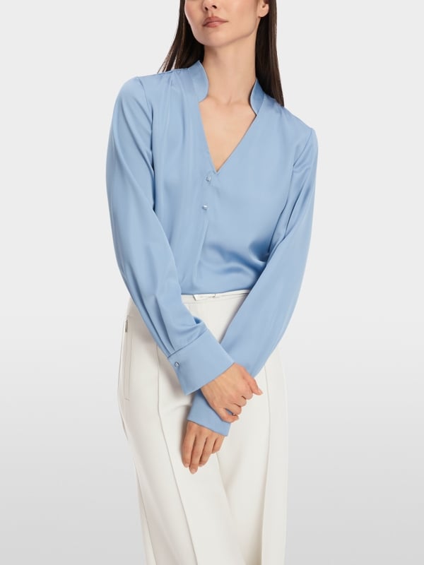 Marc Cain Schlupfbluse aus Satin Rabatte dieses Monats