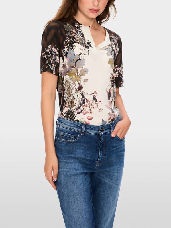 Marc Cain Schlupfbluse mit Kurzarm Online