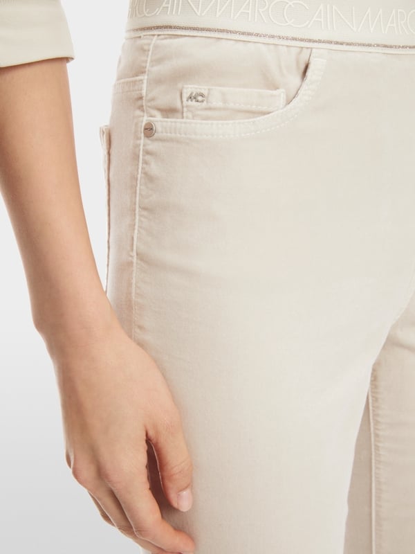 Marc Cain Modell SIENA - Schlupfhose aus Samt Schlussverkauf
