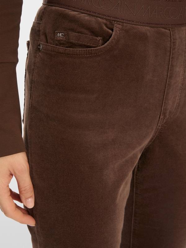 Marc Cain Modell SIENA - Schlupfhose aus Samt Günstiger Verkauf