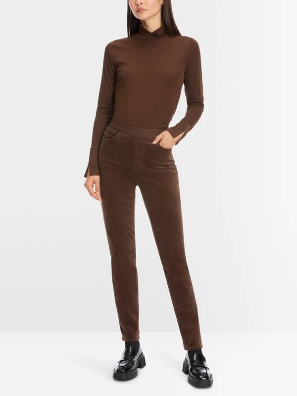 Marc Cain Modell SIENA - Schlupfhose aus Samt Günstiger Verkauf