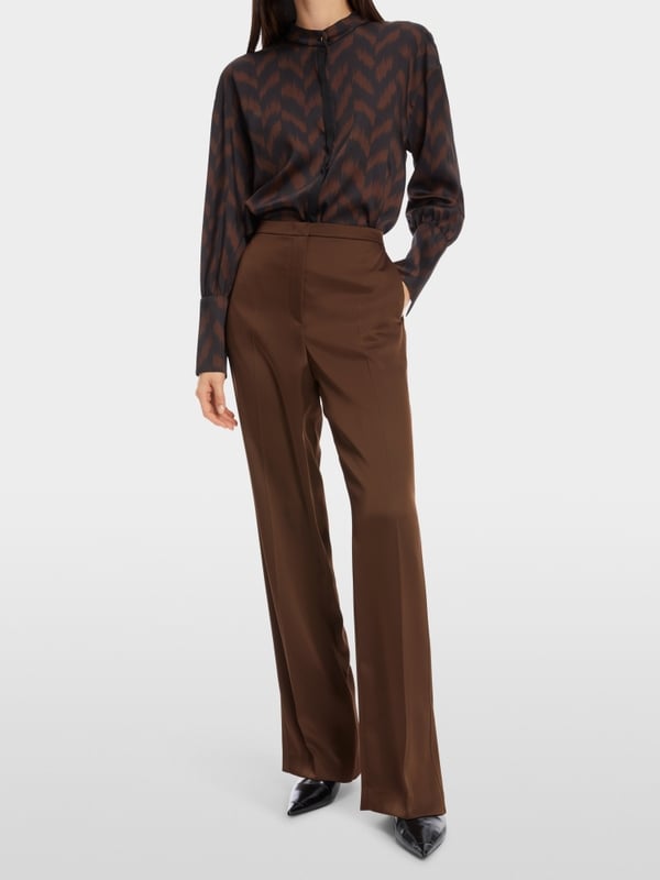 Marc Cain Hose mit hoher Taille - Modell WUKARI Meist gekauft