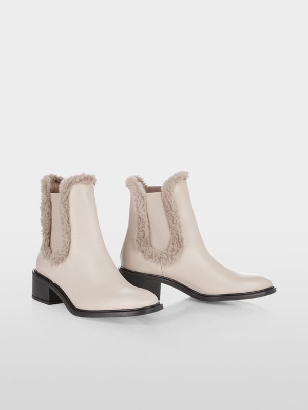 Marc Cain Bootie mit Fun Fur Valentinstagsangebot