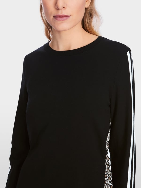 Marc Cain Kleid in Materialmix "Rethink Together" Clearance-Verkauf
