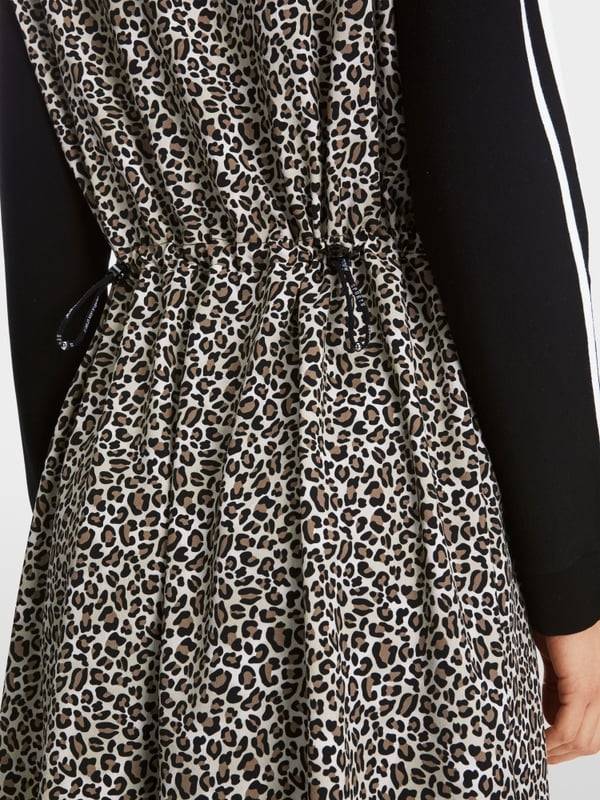 Marc Cain Kleid in Materialmix "Rethink Together" Clearance-Verkauf