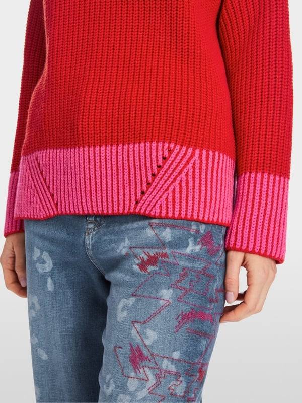 Marc Cain Oversized Sweater Knitted in Germany Outlet