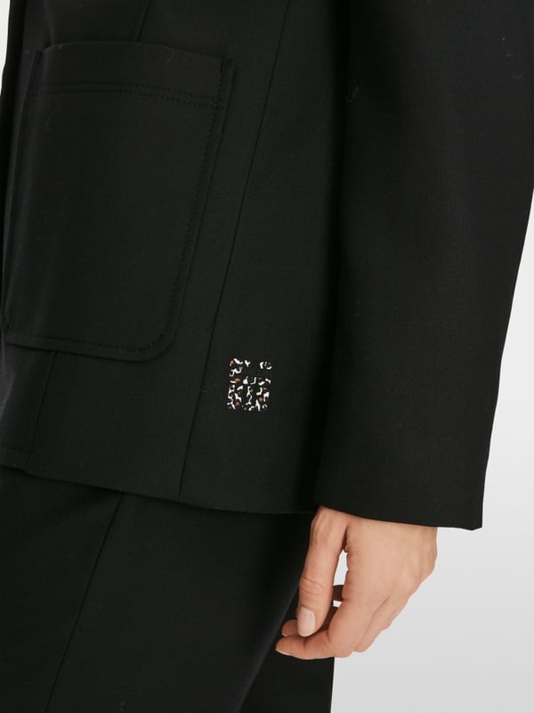 Marc Cain Schmal geschnittener Blazer Schlussverkauf