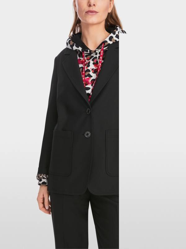 Marc Cain Schmal geschnittener Blazer Schlussverkauf