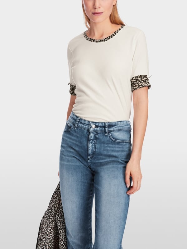 Marc Cain T-Shirt mit 3/4-Ärmel Blitzverkäufe