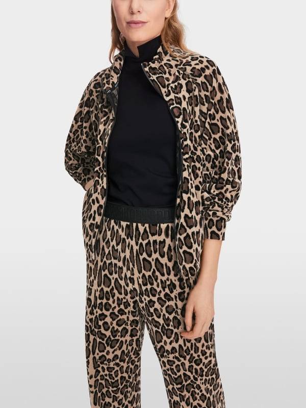 Marc Cain Raglanjacke in Nickisamt Flash Sale