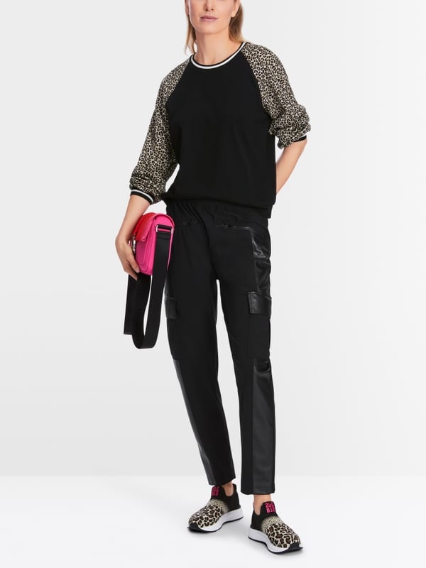Marc Cain Raglan-Shirt in Materialmix Muttertagsangebot