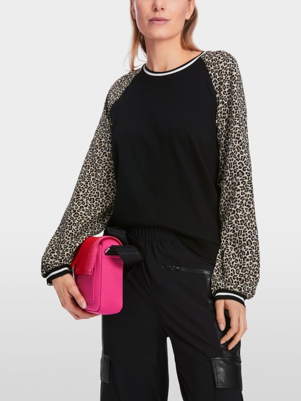 Marc Cain Raglan-Shirt in Materialmix Muttertagsangebot