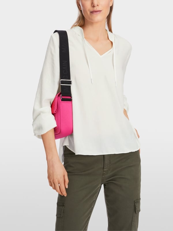 Marc Cain Weite Bluse mit Langarm Heißer Verkauf