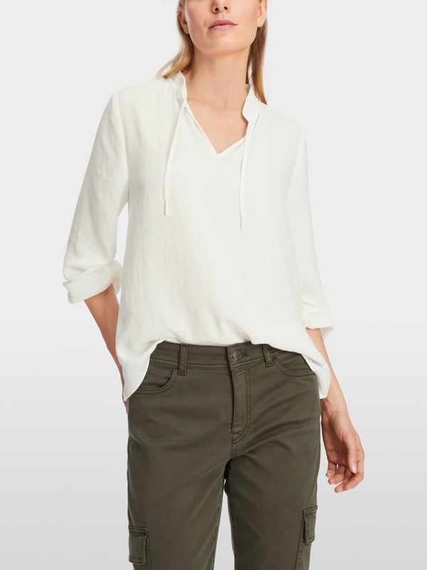 Marc Cain Weite Bluse mit Langarm Heißer Verkauf
